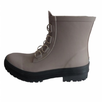 Womens rubber boots ankle boots rubber rain boots